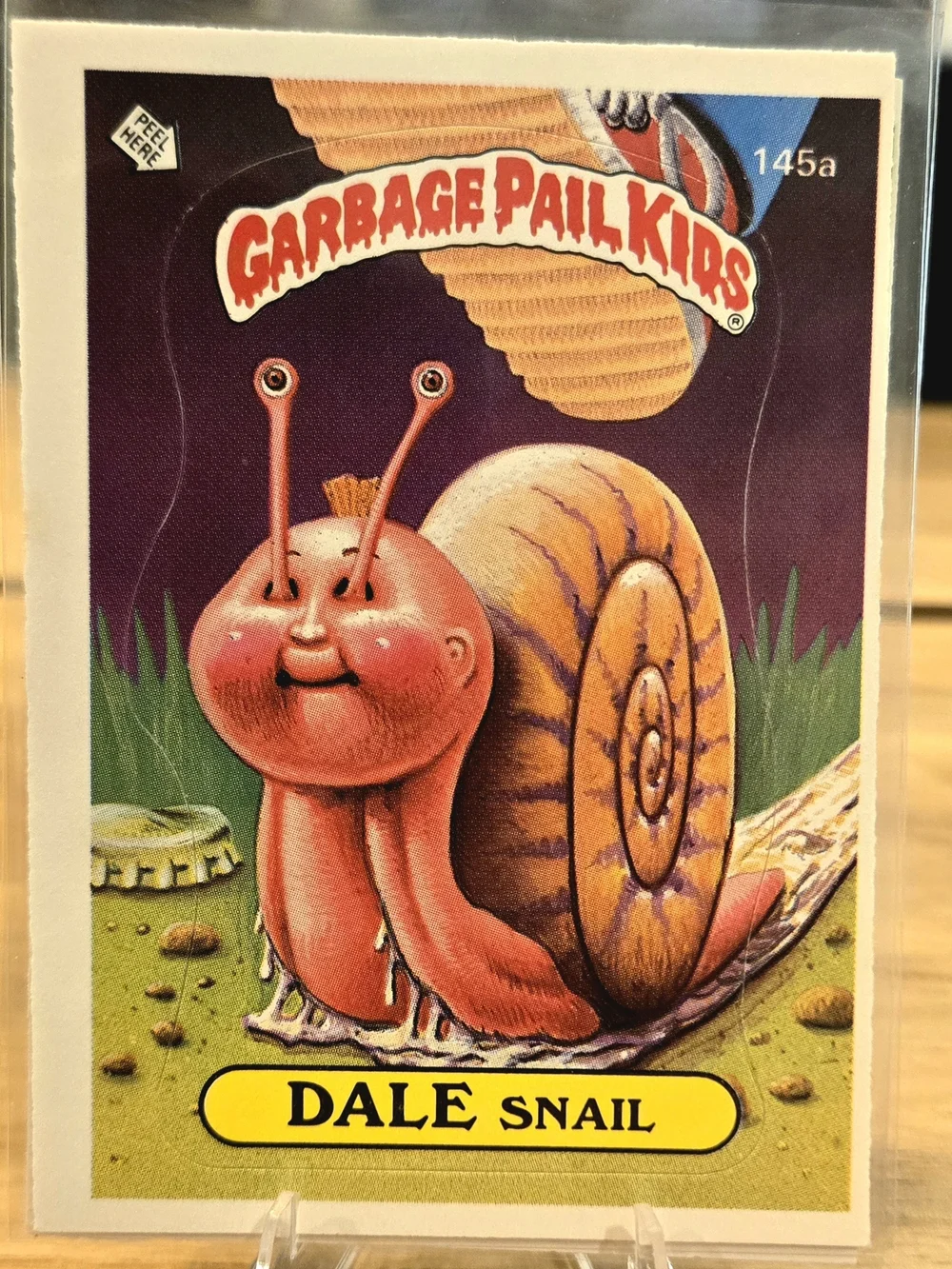 Dale Snail Garbage Pail Kids Error Card. Lot Of 2 White Dot Error